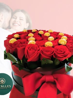 Rosas y chocolates