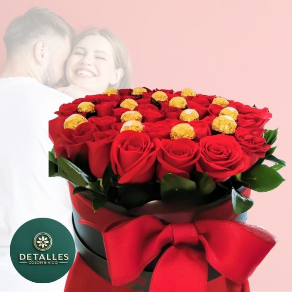 Rosas y chocolates